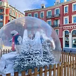 Magenta Mama - Comfort & Charm In Nice Carre D\'Or - Near Beach