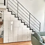 Homelivia, Appart Frida, Mezzanine, Deco Raffinee Et Balcon