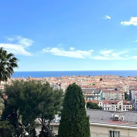 Apartment Palais Hermitage T2 Cosy Vue Mer Avec Jardin Et Parking Nice