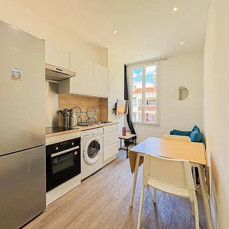 Barberis - Wifi, Ac, 4 Pers Apartment Nice