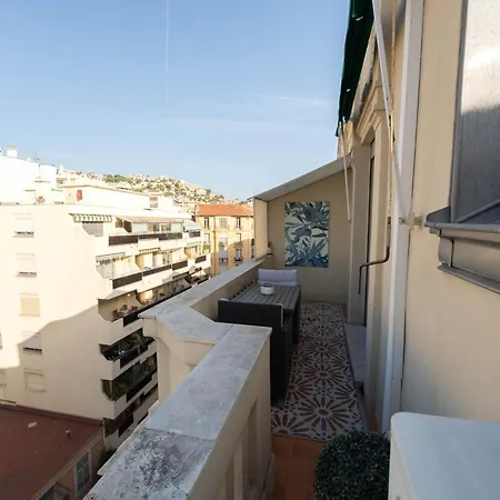 Sl Joli 2pieces, Dernier Etage Avec Balcon 16 Shakespeare Apartment Nice