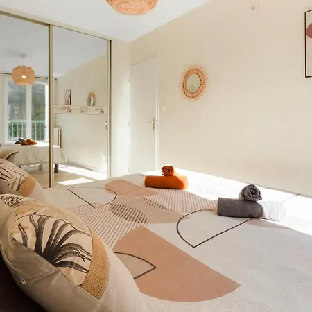 Apartment Le Nala - Spacious - Ac - Wifi - 10 Min From The Sea *