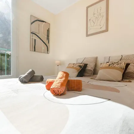 Le Nala - Spacious - Ac - Wifi - 10 Min From The Sea Apartment Nice