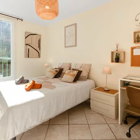 Apartment Le Nala - Spacious - Ac - Wifi - 10 Min From The Sea Nice