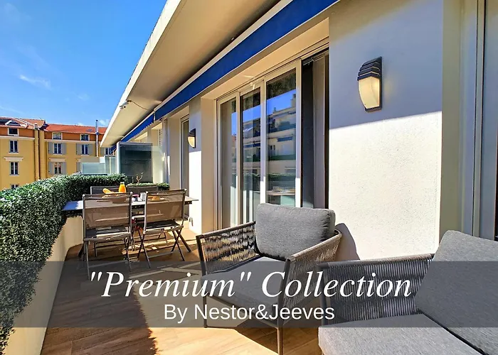 Nestor&Jeeves - Reine Marie Terrasse - Central - Very Close Sea - Top Floor
