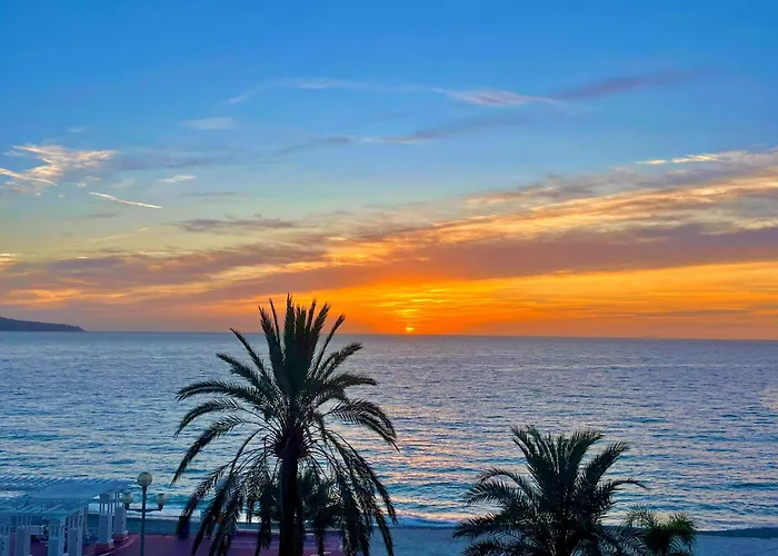 A Charming Corner On The Promenade Des Anglais