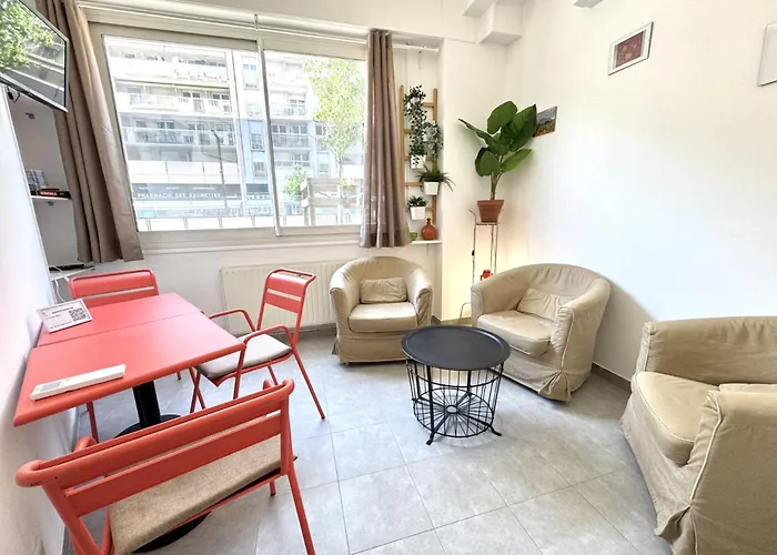 Aparthotel Riviera - Maison Du Grand Sud - Confortable Petit 3 Pieces - Promenade Des Anglais