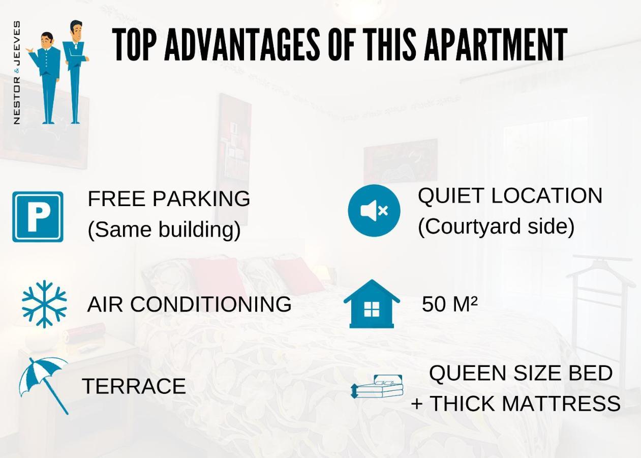 Apartment Nestor&jeeves - Harmonie Terrasse - - Free Parking Nice