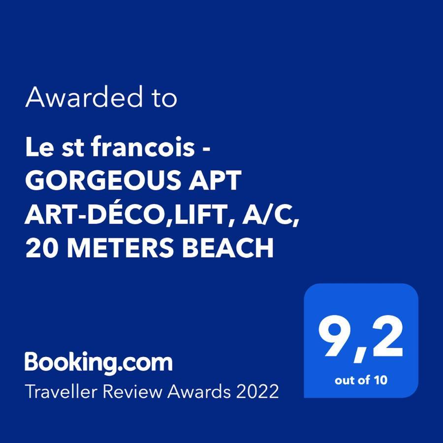 Le St Francois - Gorgeous Apt Art-deco,lift, A/c, 20 Meters Beach Appartement Nice