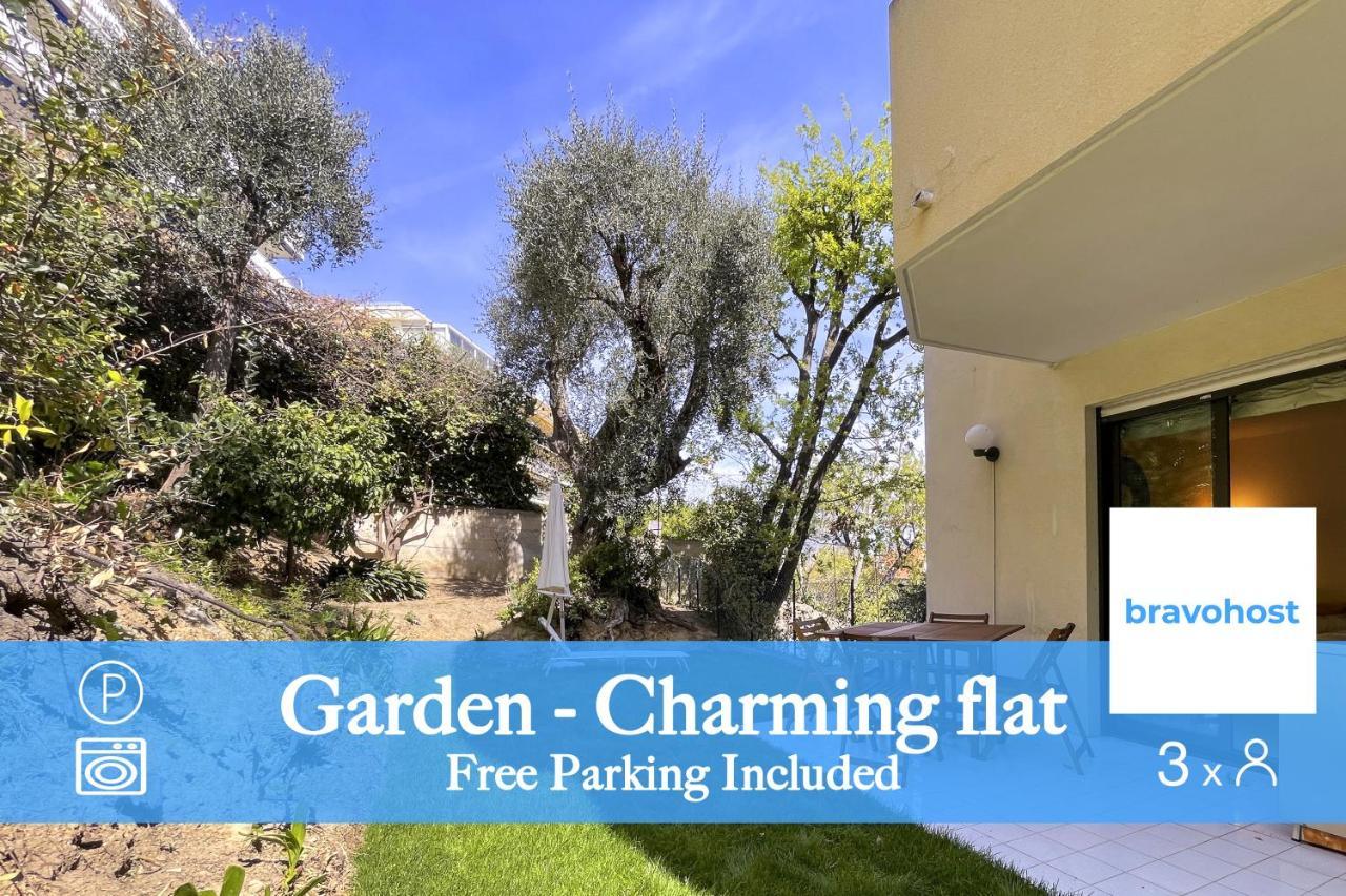 Bh - Palais Nicois - Garden Parking Very Quiet Apartment Nice
