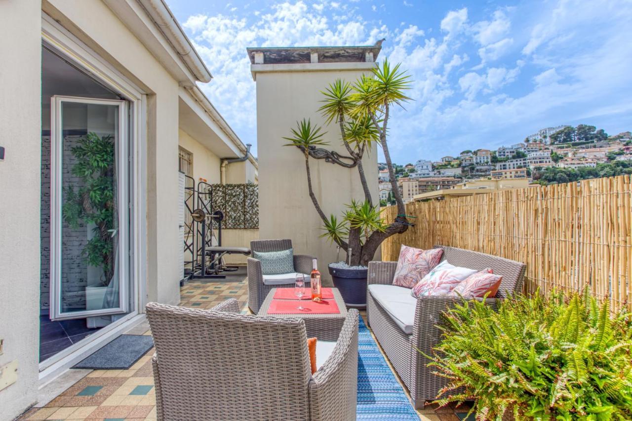 Apartment Le Mantega - F2 Moderne,centre Ville, 2 Grandes Terrasses,climatisation, Ascenseur *