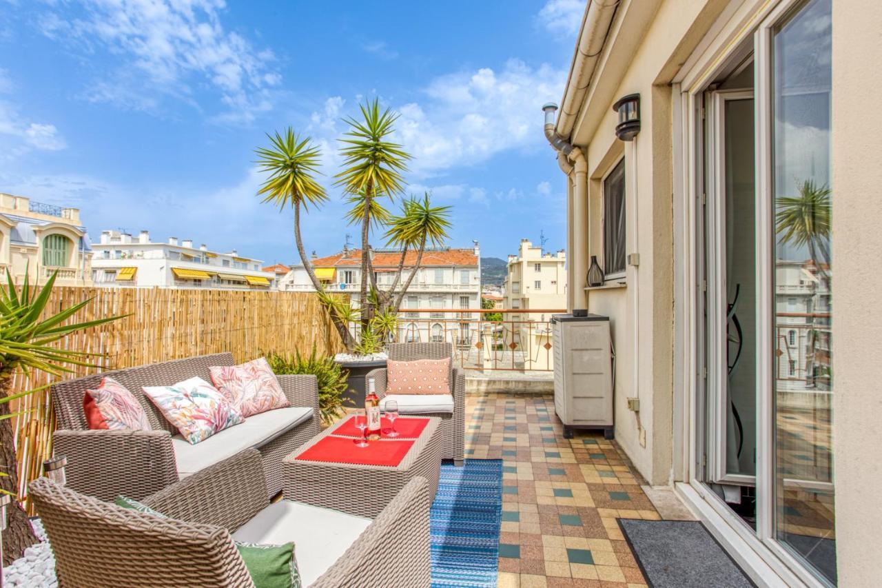 Le Mantega - F2 Moderne,centre Ville, 2 Grandes Terrasses,climatisation, Ascenseur Apartment *