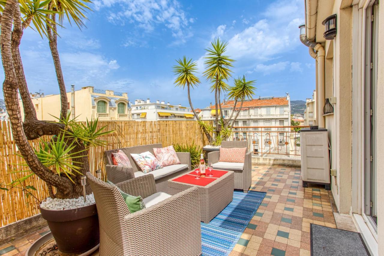 Apartment Le Mantega - F2 Moderne,centre Ville, 2 Grandes Terrasses,climatisation, Ascenseur Nice
