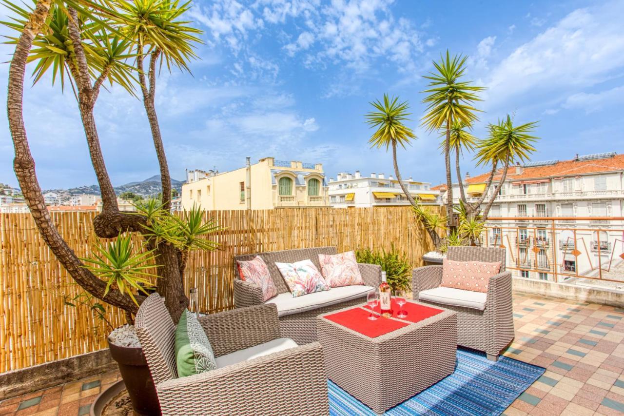 Le Mantega - F2 Moderne,centre Ville, 2 Grandes Terrasses,climatisation, Ascenseur