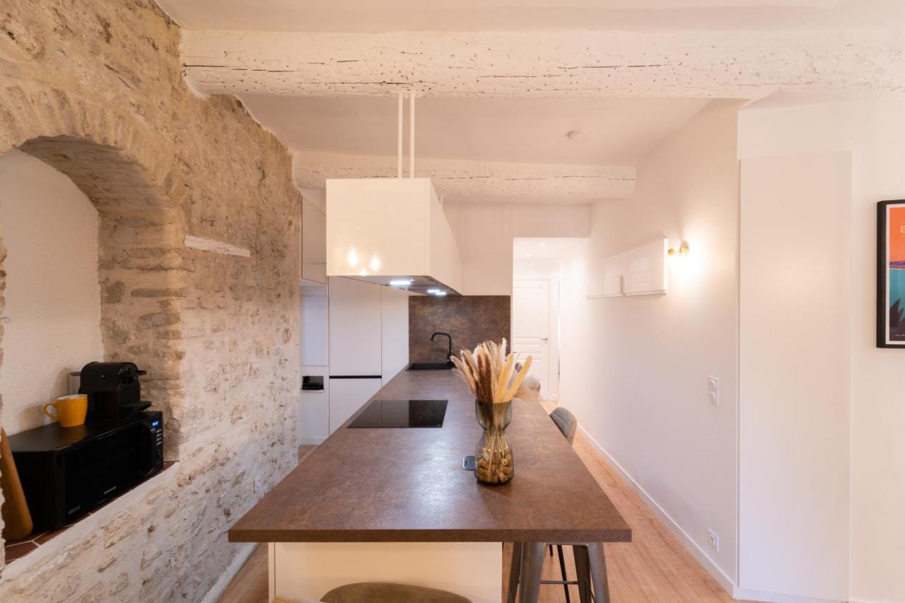 Fusion - Charme De L'ancien Et Confort Moderne - Vieux - 2 - Wifi - 5 Min Des Plages - 30 Min De Cannes Et Monaco Apartment Nice