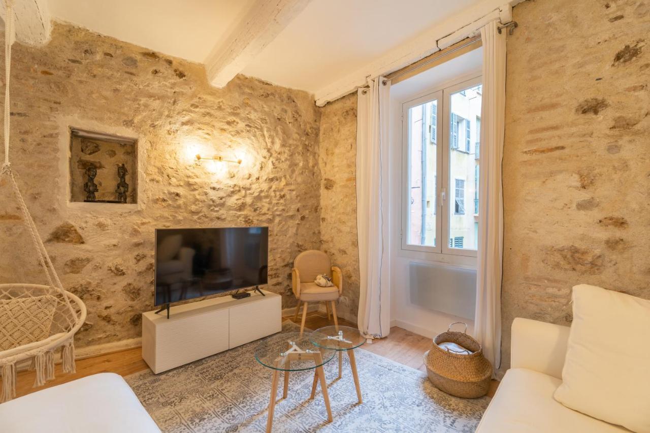 Fusion - Charme De L'ancien Et Confort Moderne - Vieux - 2 - Wifi - 5 Min Des Plages - 30 Min De Cannes Et Monaco *