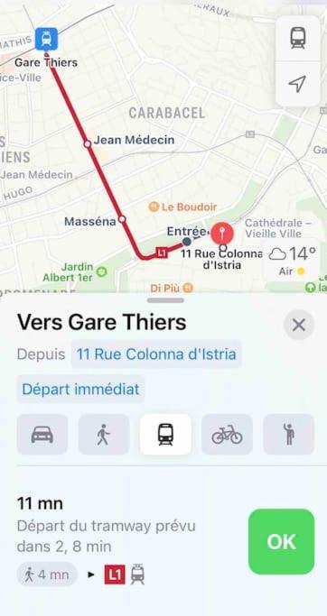 Apartment Homelivia, Fuchsialand, Lieu Cosy, Atypique Style Industriel Nice