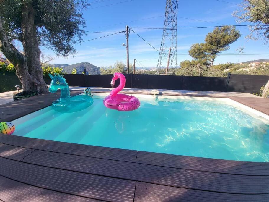 Villa Nice, Magnifique Vue Avec Piscine Nice