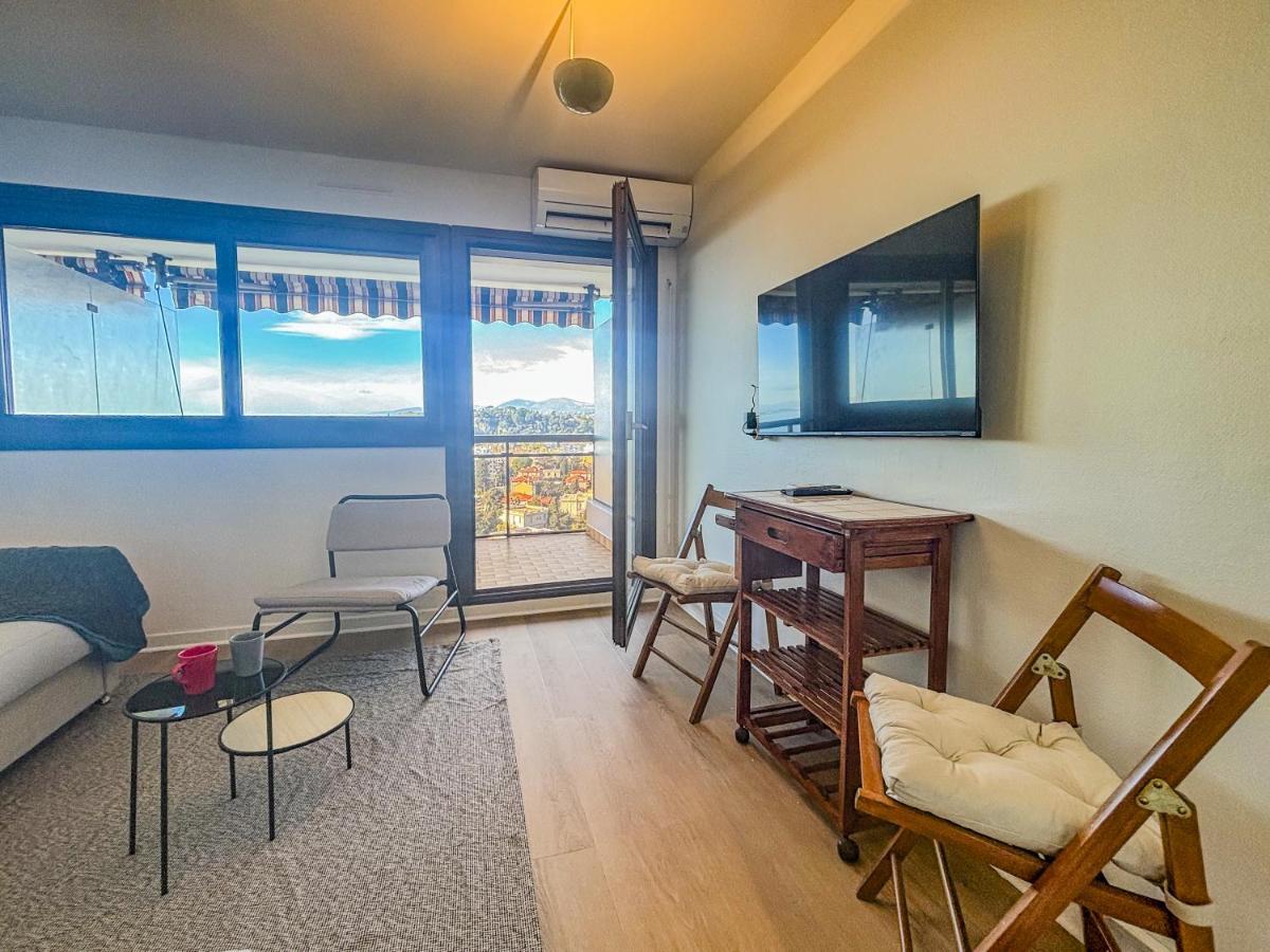 Le Baccarat - Wifi, Ac, Vue Mer, 4 Pers * Nice