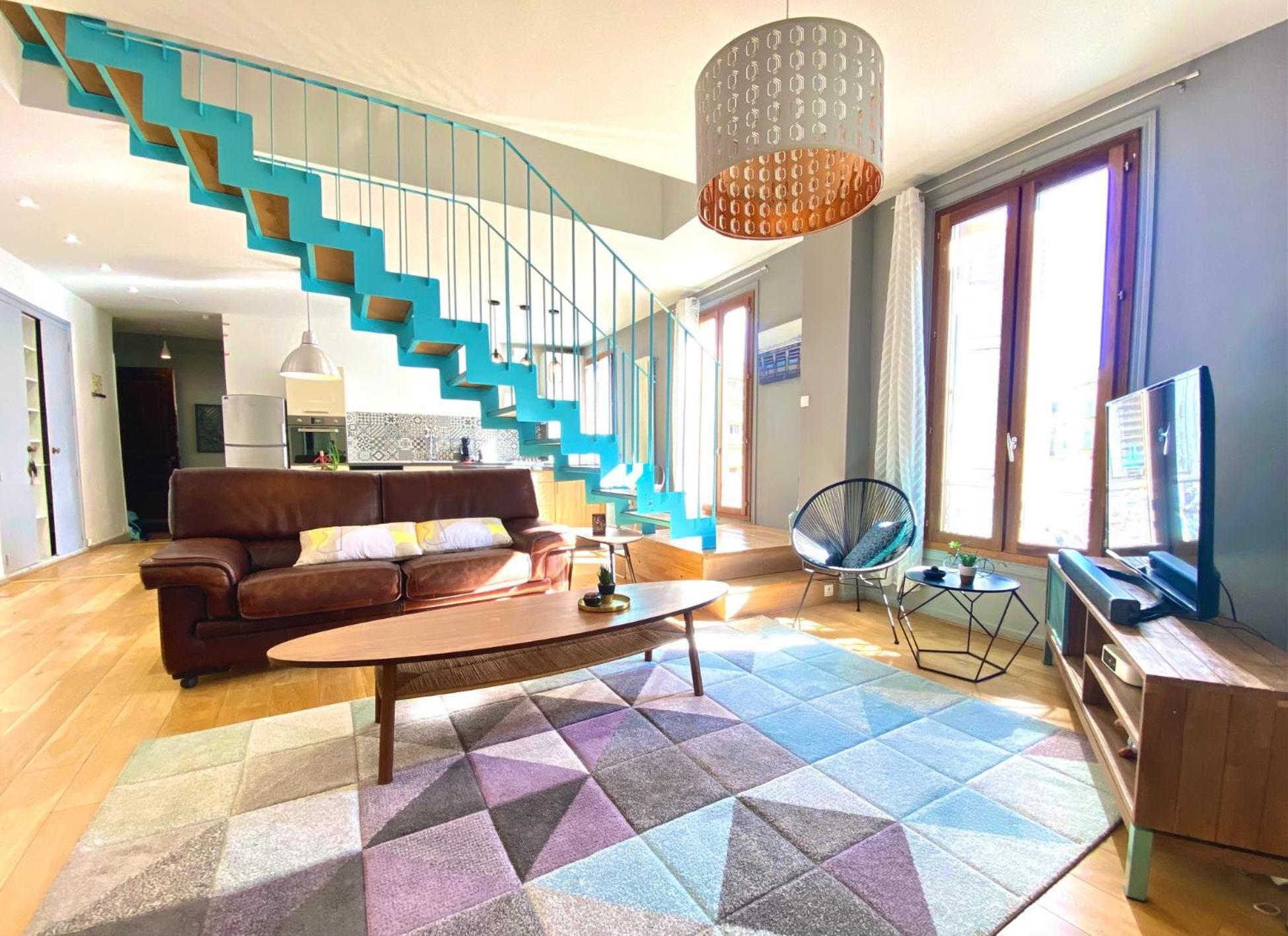 Riviera - Duplex Du Vieux Port - 4 Pieces A C - Old Port Cote D'azur Apartment