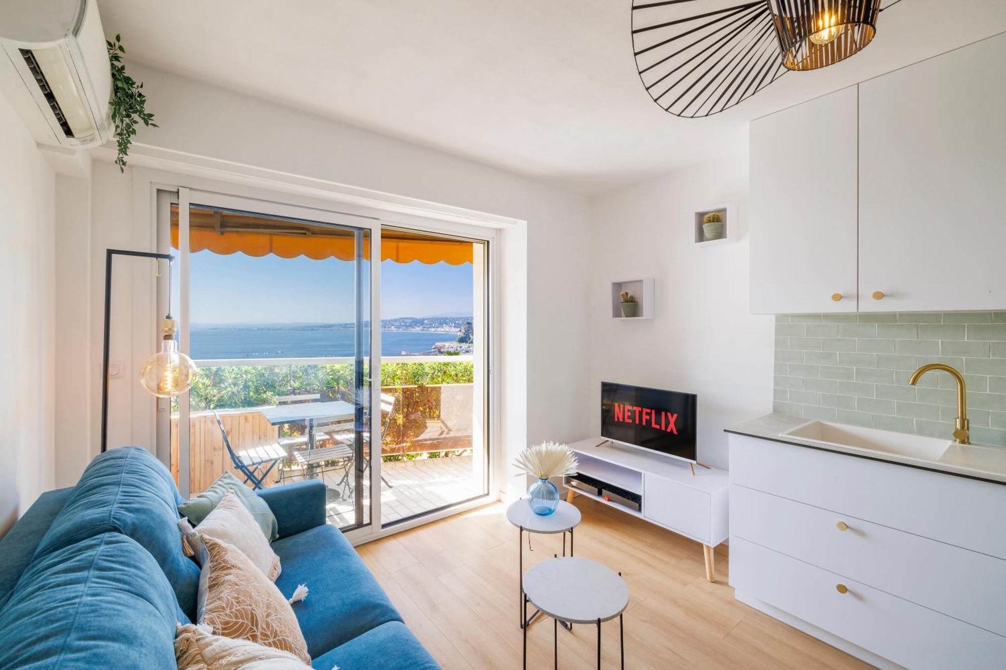Renting - Carnot - Escape To The French Riviera Terrace With Sea View *