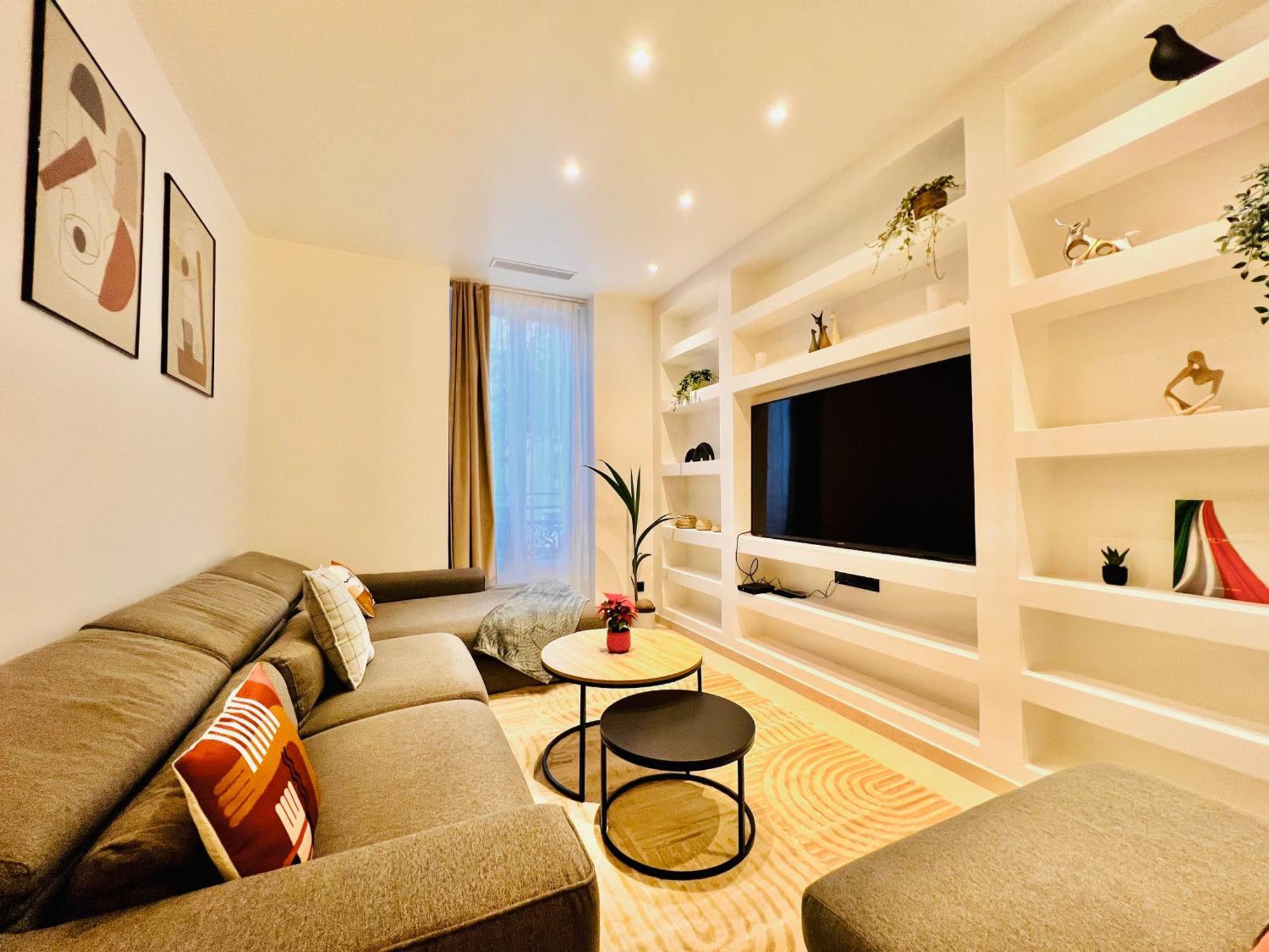 Apartment Malaussena - Reception 24&7 - Center Liberation Nice