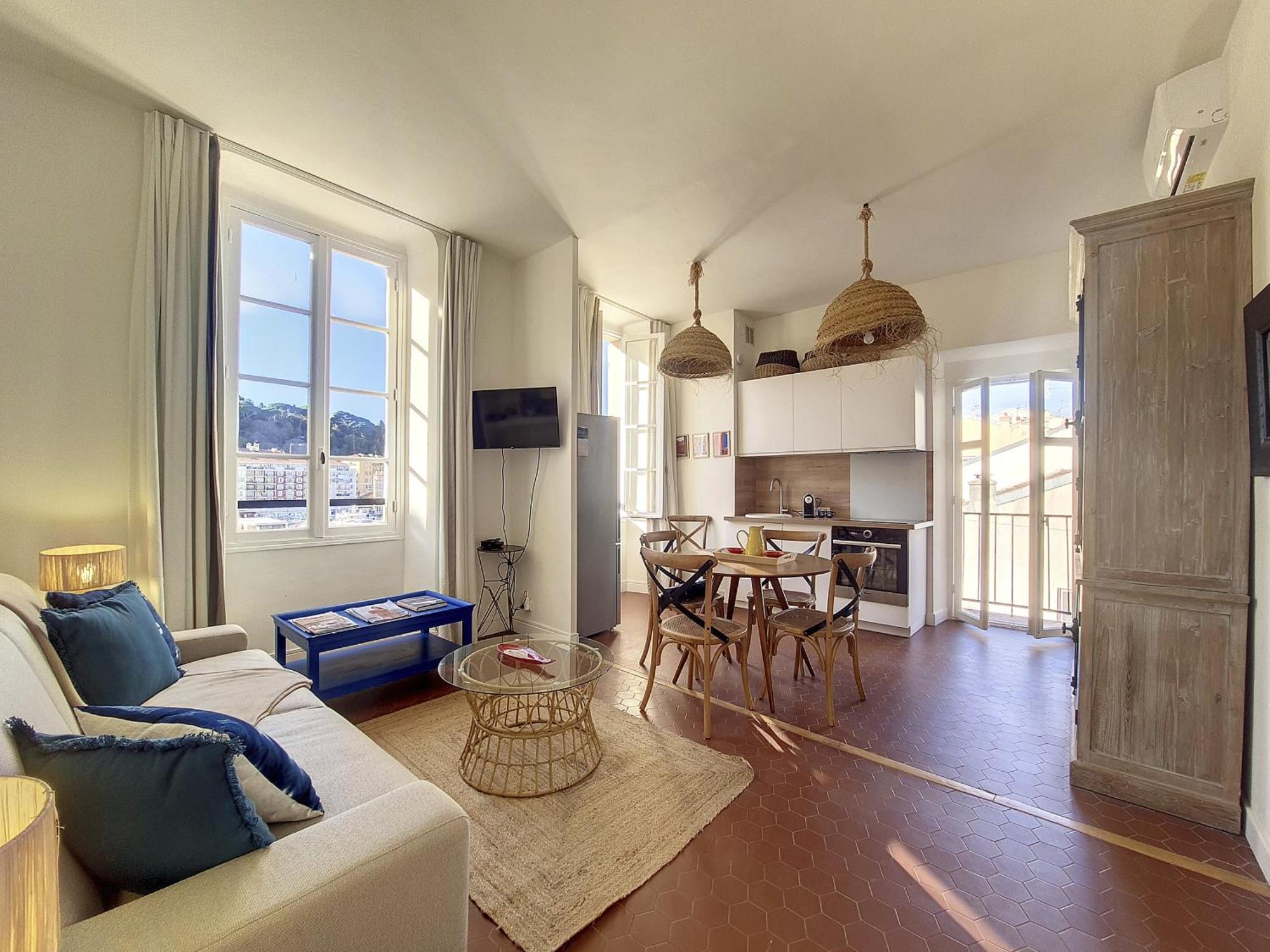 Nestor&jeeves - Reve Bleu - View Port - Balcony * Nice