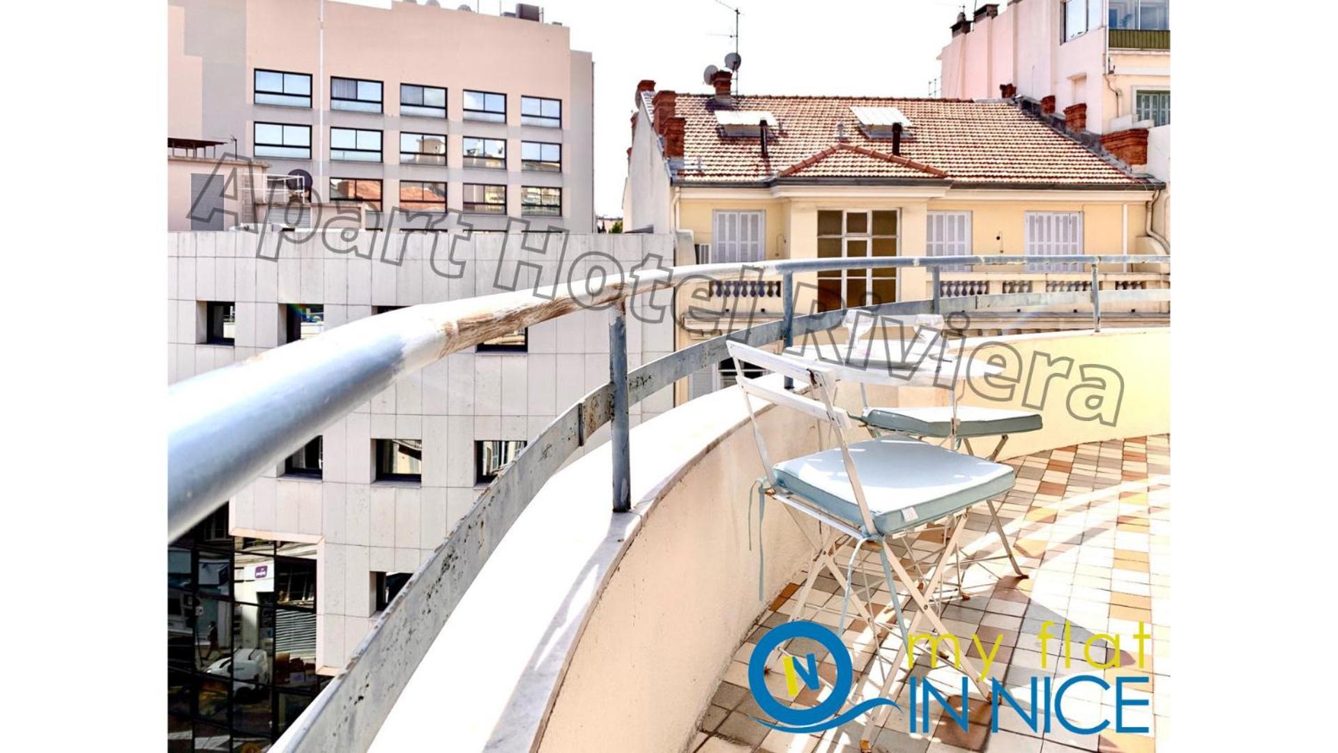 Riviera - Grimaldi - Carre D'or - Bigger 1 Bedroom Ac - Balcony - 5mn Promenade Des - Balcon Palais Alphonse Karr 1 Appartement