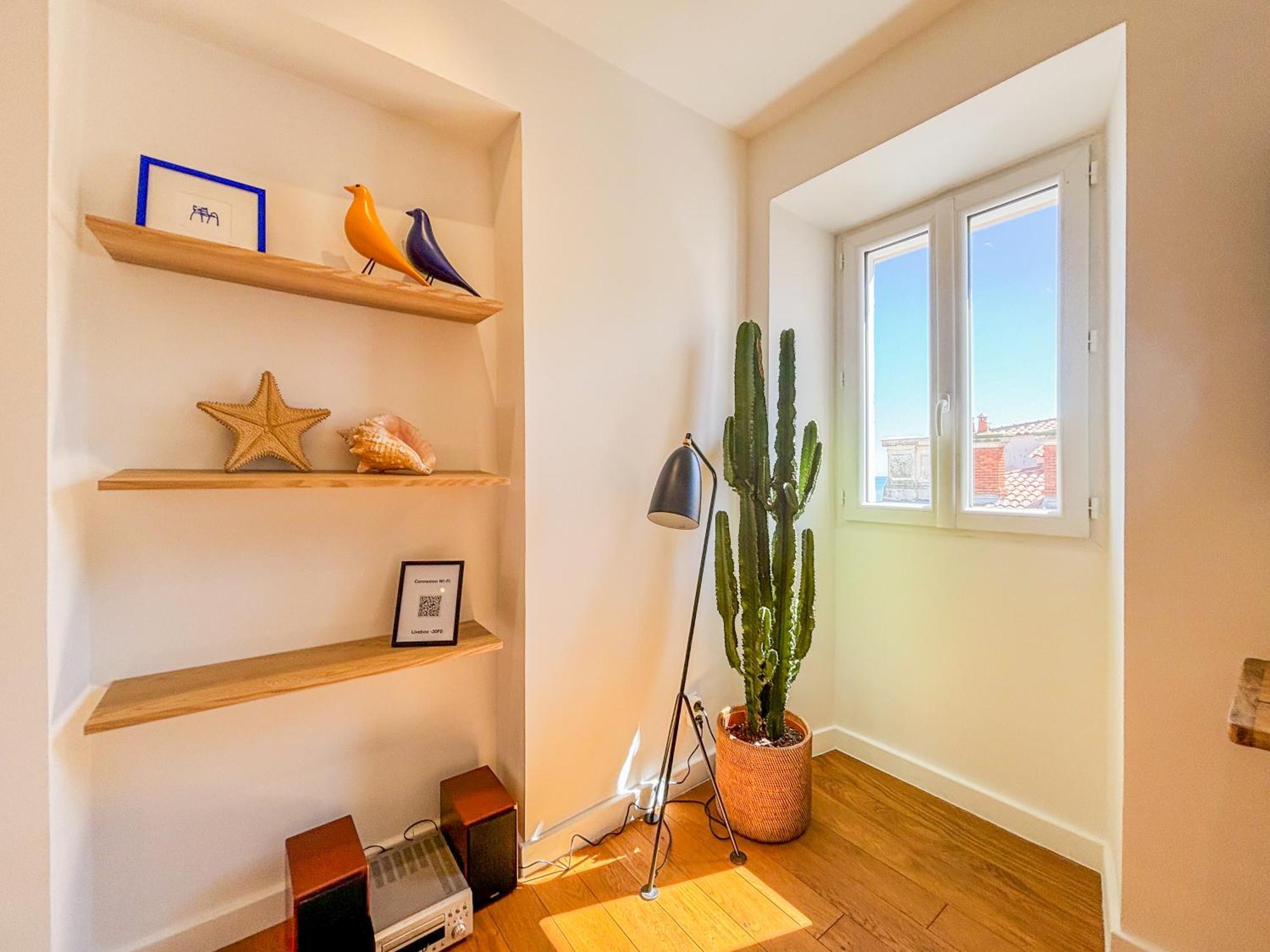 Apartment Cours Saleya - Wifi, Ac, 2pers, Apercu Mer