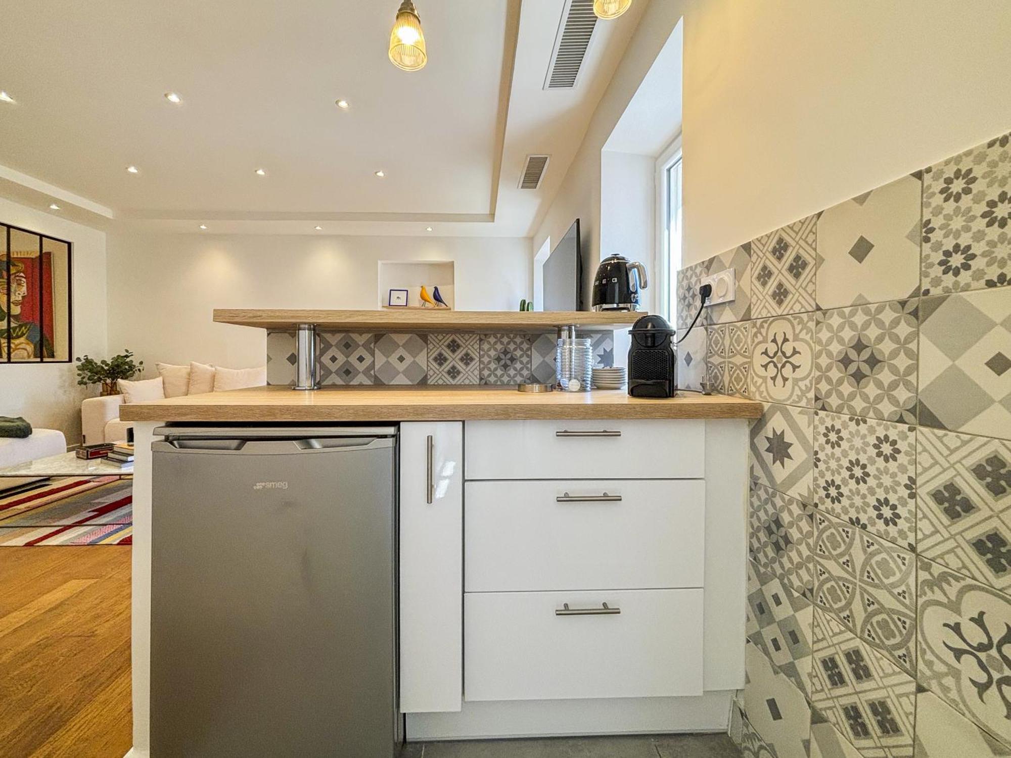 Cours Saleya - Wifi, Ac, 2pers, Apercu Mer *