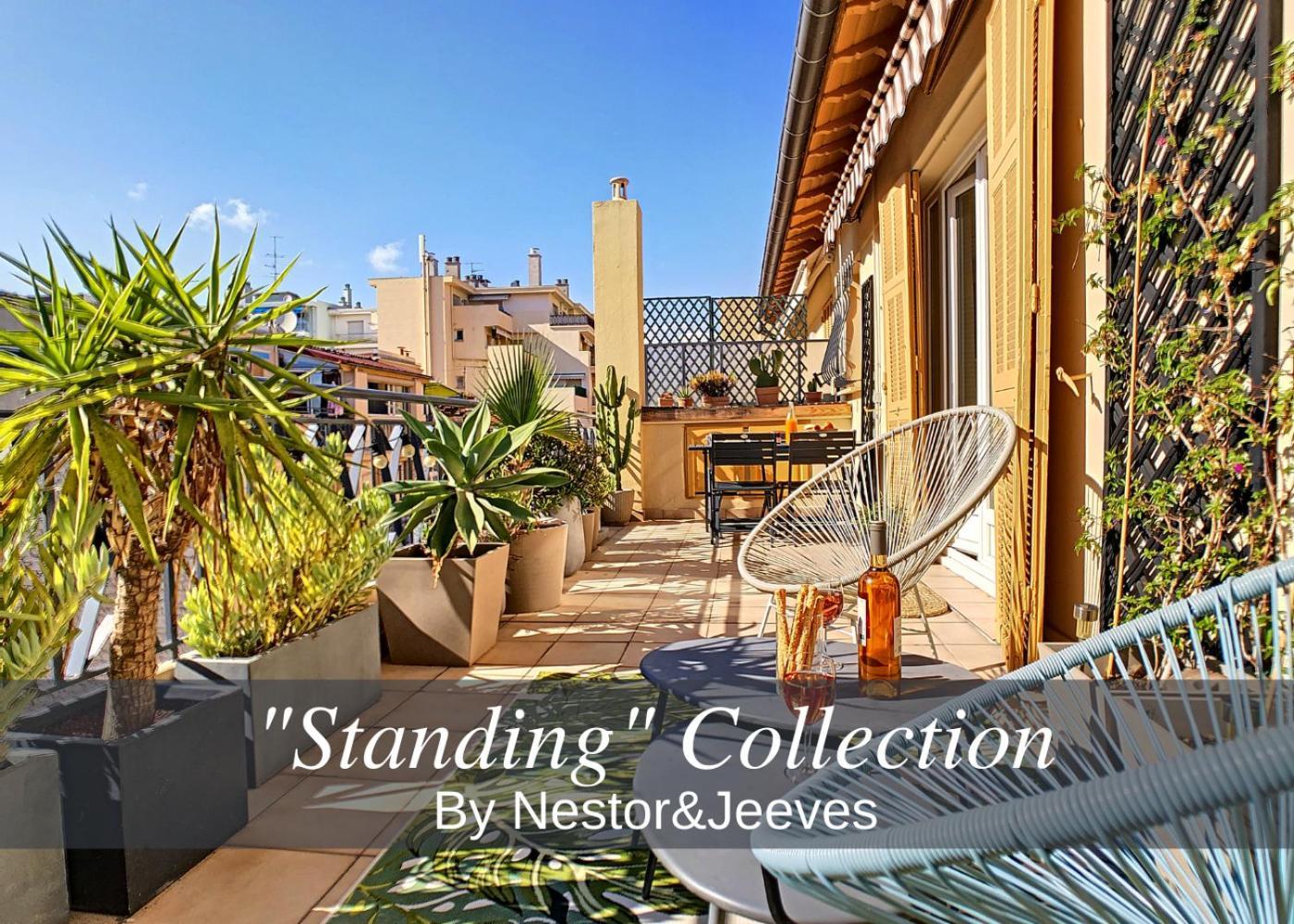 Nestor&jeeves - Sunny Terrace - - Very Close Sea - Floor Apartment