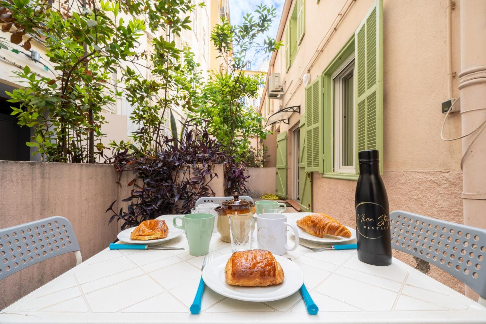 3 Pieces, Hyper-centre, Terrasse Apartamento Nice