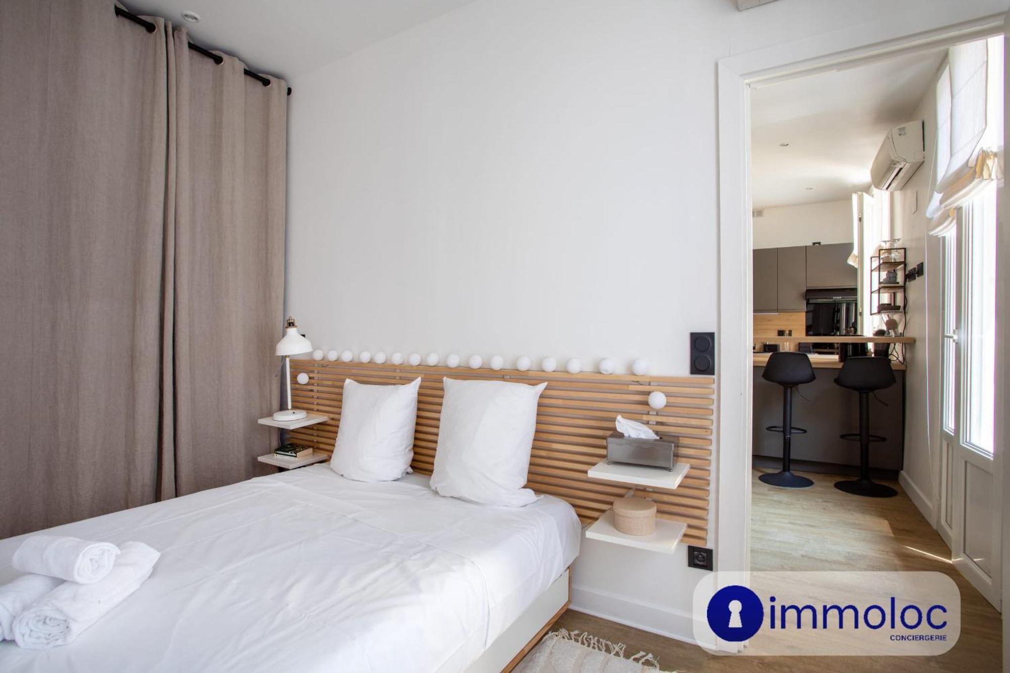 Apartment T2 Air-conditioned District Liberation Nice