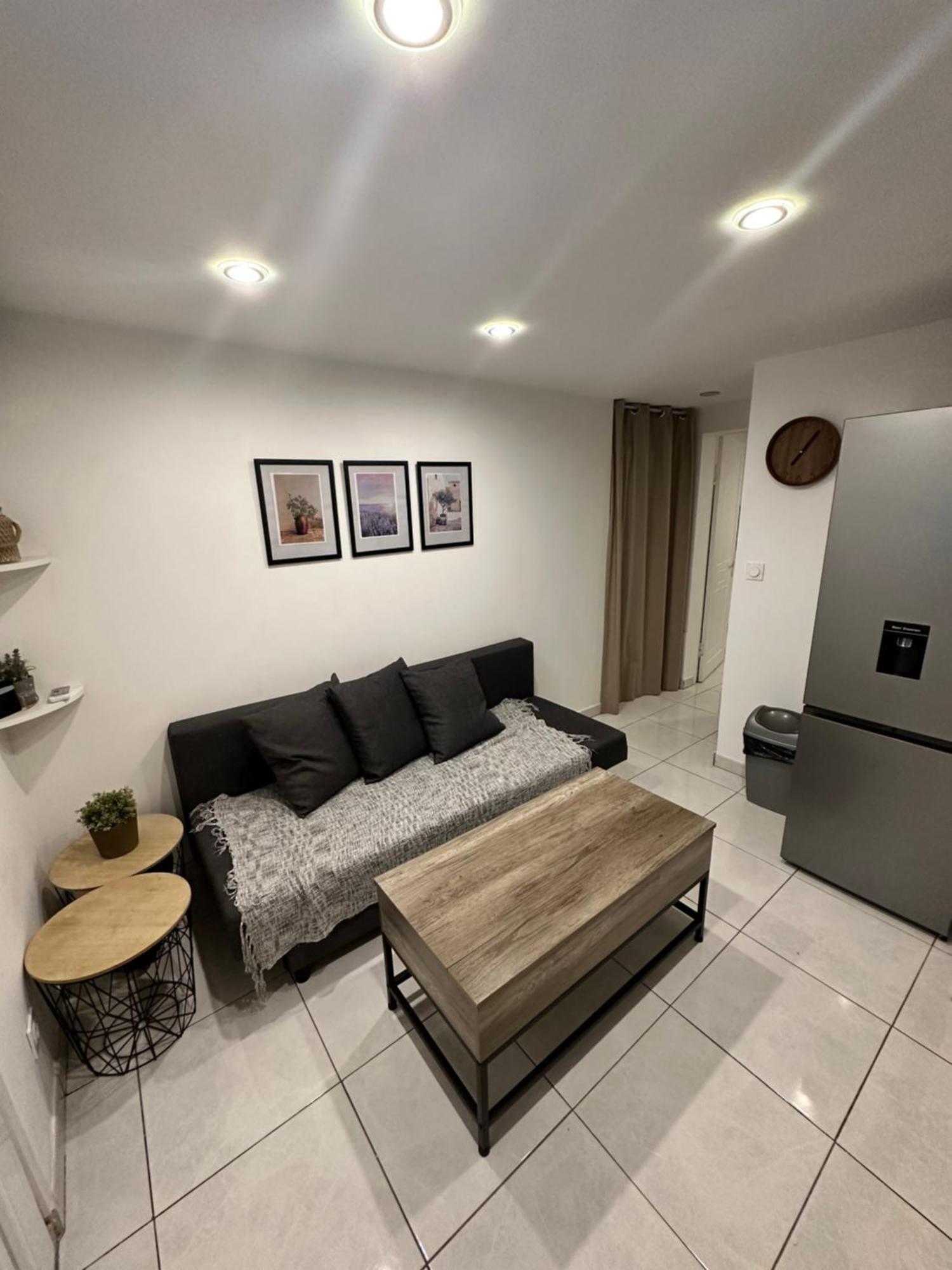 Jolie Proche Et Aeroport Salon Avec Cuisine