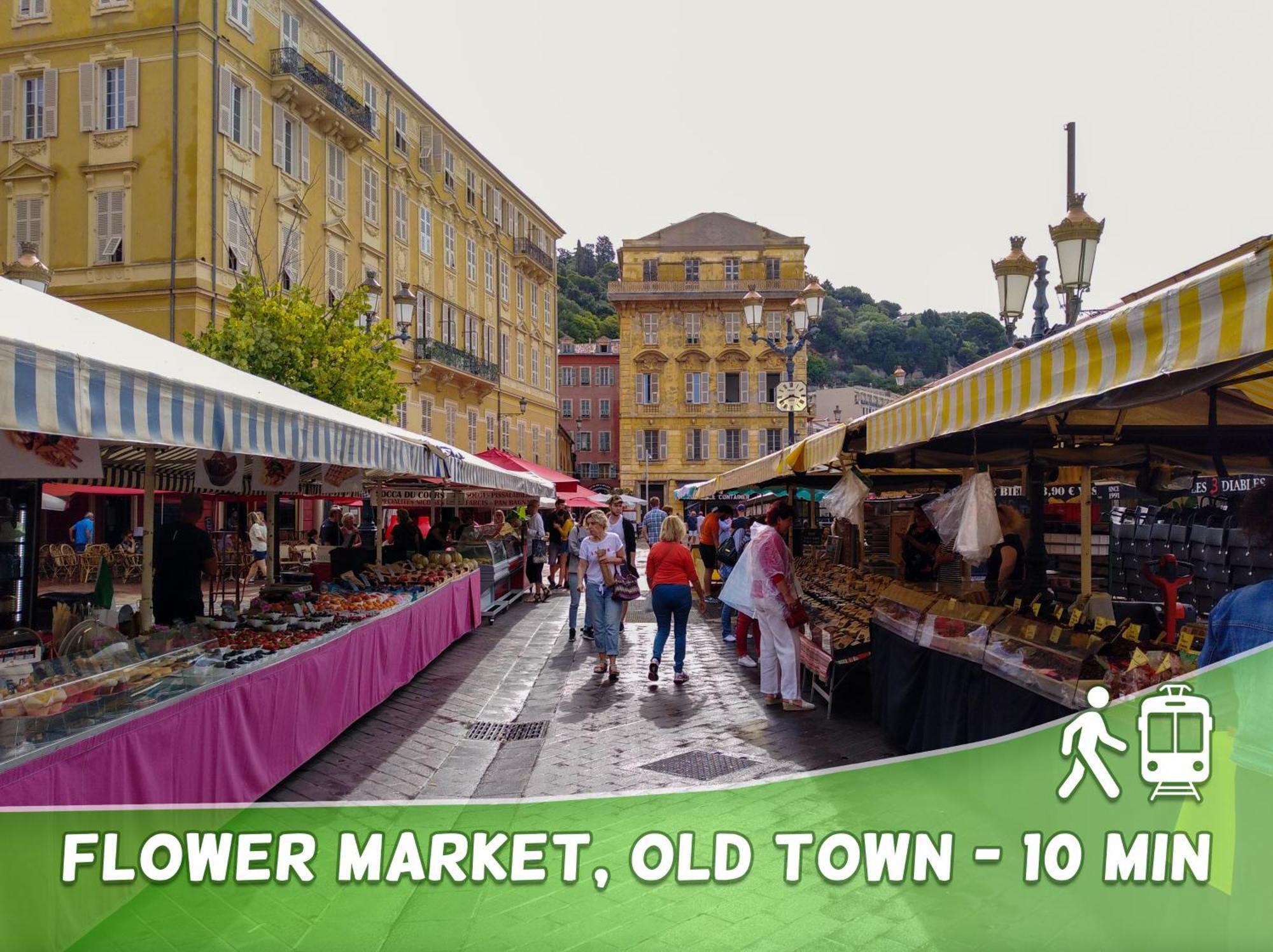 Cozy T2 - Lovely Balcony - Center - Liberation - Clim - Wifi Apartment *