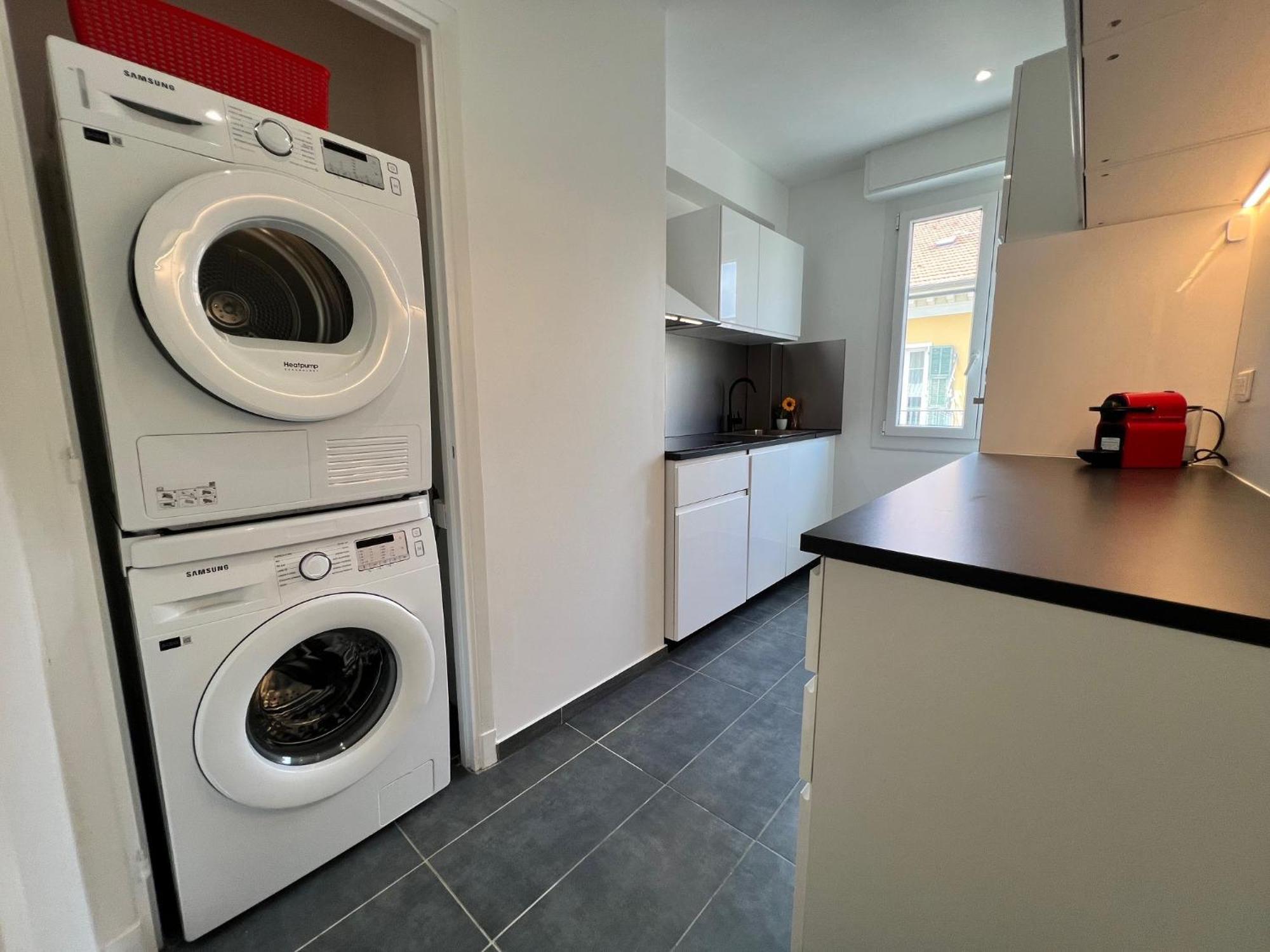 Riviera - Terrasse Cervantes - Medecin - Gare Thiers Apartment