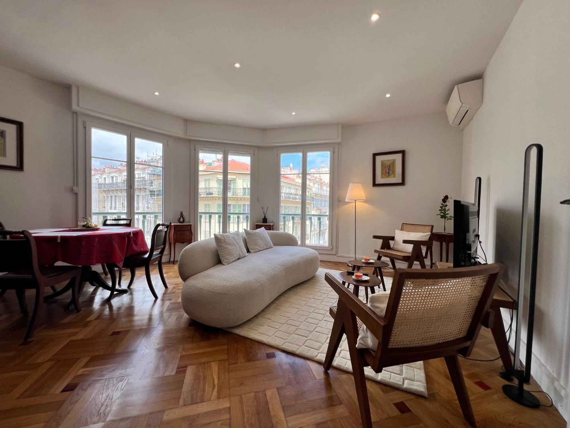 Riviera - Terrasse Cervantes - Medecin - Gare Thiers Apartment Nice