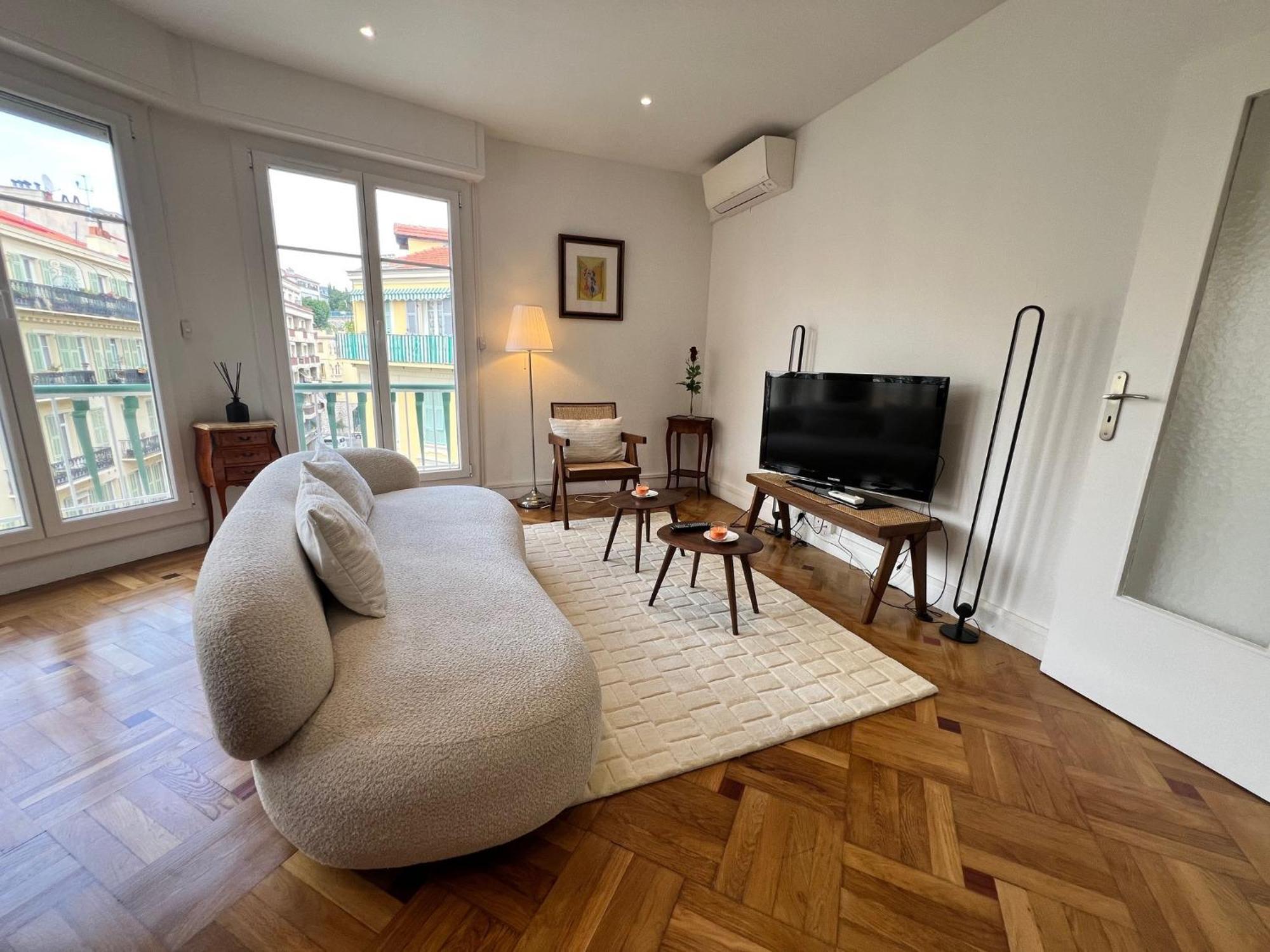 Apartment Riviera - Terrasse Cervantes - Medecin - Gare Thiers