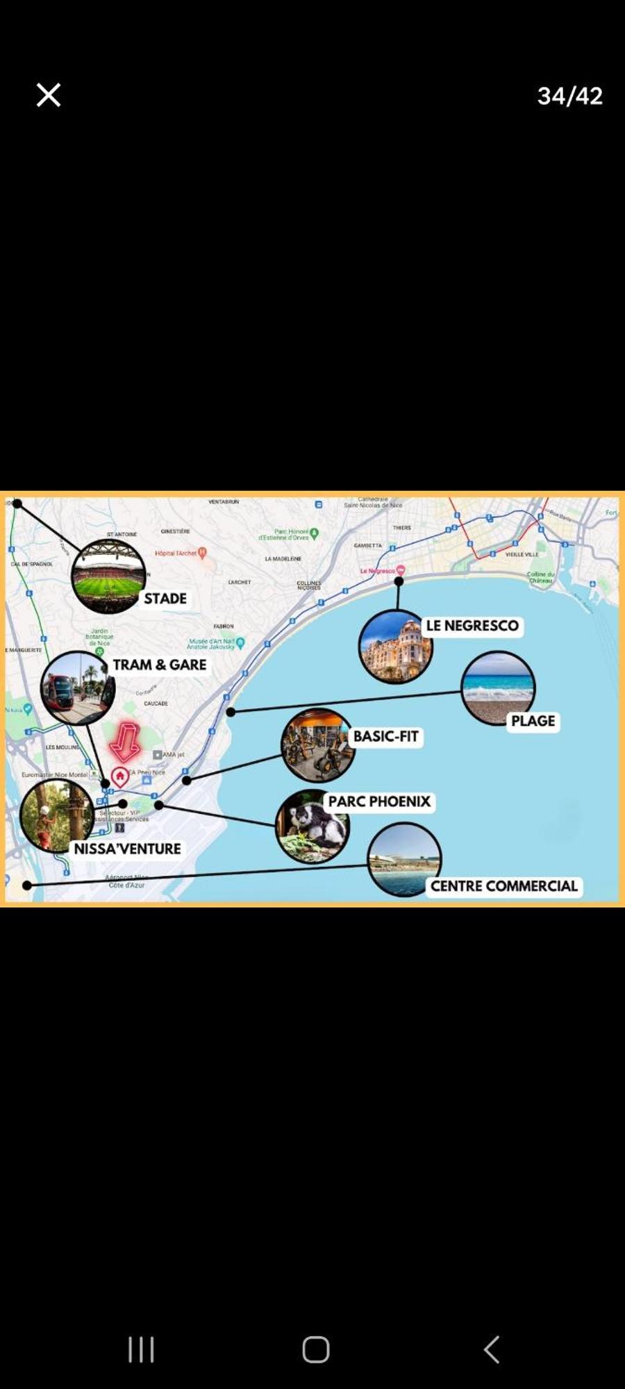 Apartment Grand Appartement, 2 Ou 3 Ou 4 Pieces, Tramway Sur Place, Proche Gare Sncf St Augustin 5 Min, Aeroport A 7 Min, Ou Allianz Riviera 10 Min, Palais Nikaia 2 Min , Supermarche Sur Place, Parking Possible Si Disponible Ou Payant A 1000 Metre Nice