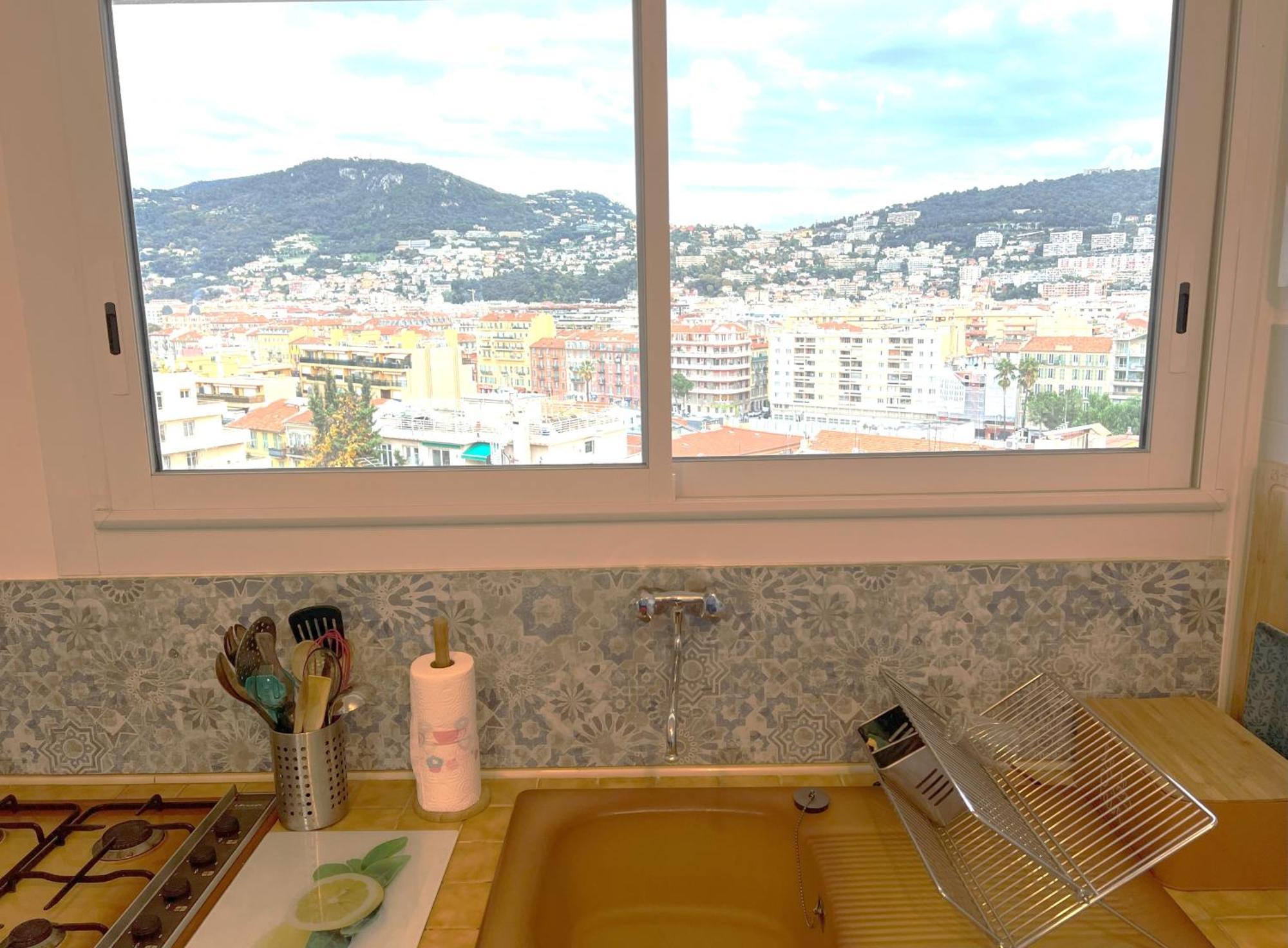 Terrace And View On