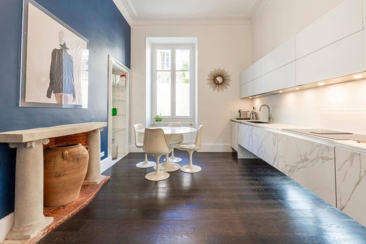 Apartment Carre D'or, Superbe Sur Jardin, Elegant Et Ensoleille Nice