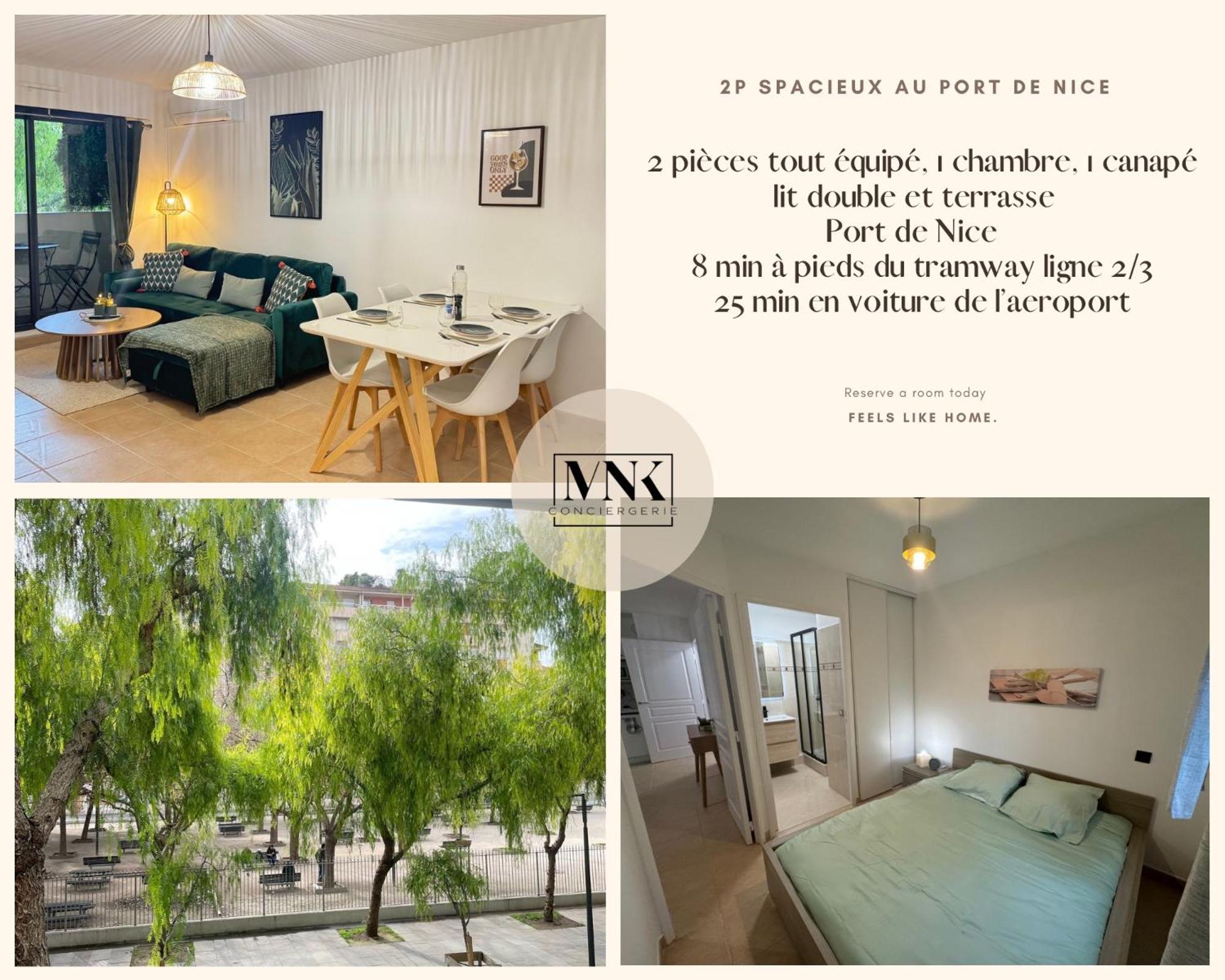 Apartment Spacieux 2 Pieces Au Port De *