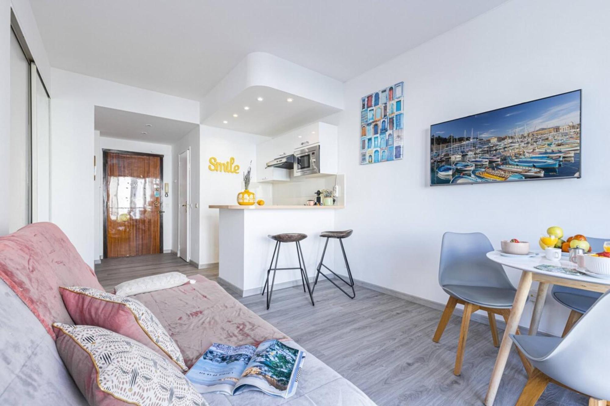 Buffa 21 - 2Min From The Sea - Terrace Apartment Nice