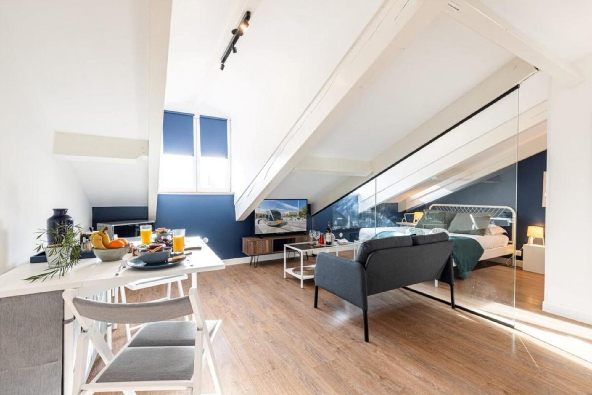 Apartment Deroulede - Superb Studio Suite W Ac Downtown
