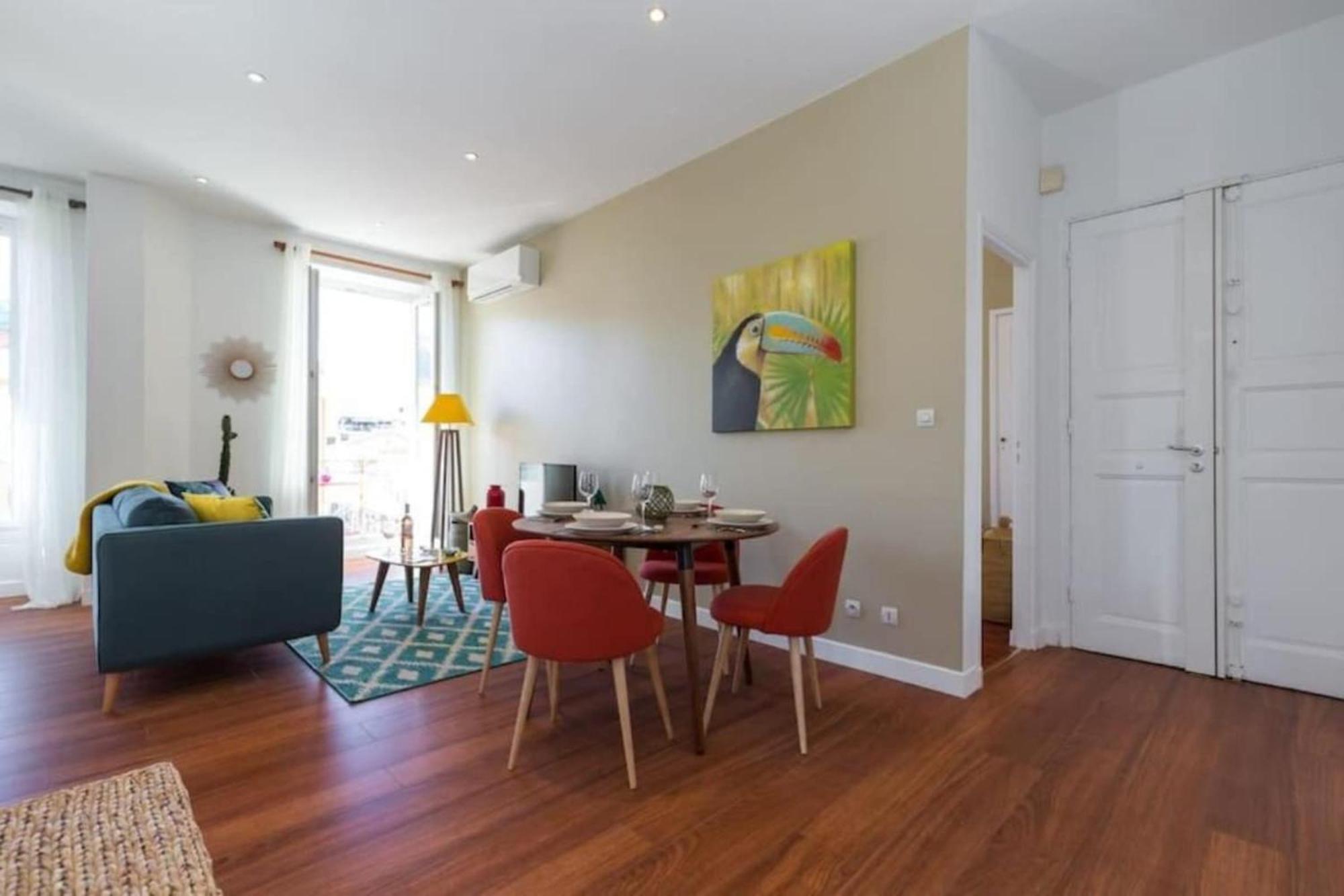 Gioffredo 55 - 2 Beds W Ac On Massena Square Apartment