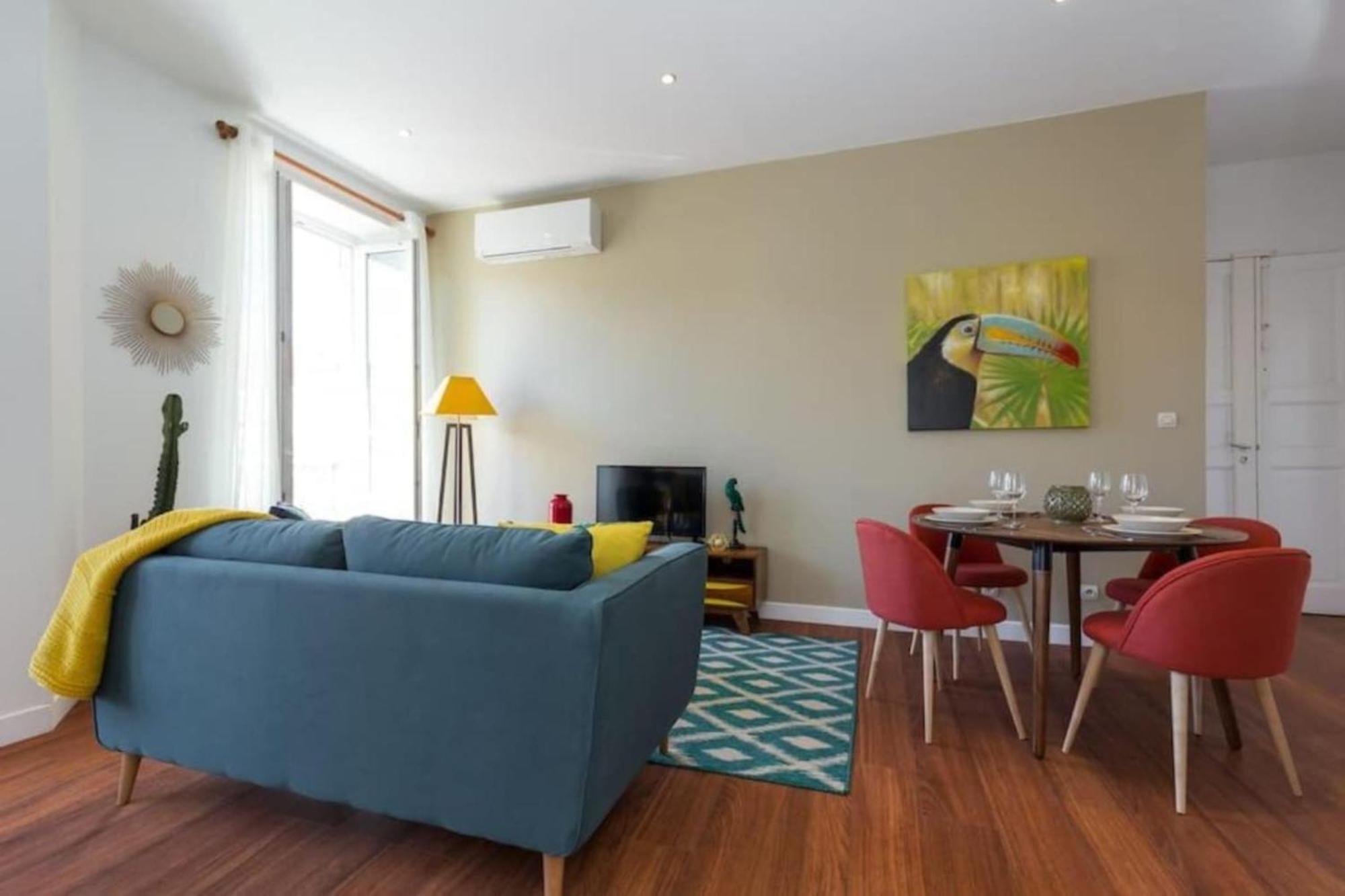 Gioffredo 55 - 2 Beds W Ac On Massena Square Apartment *