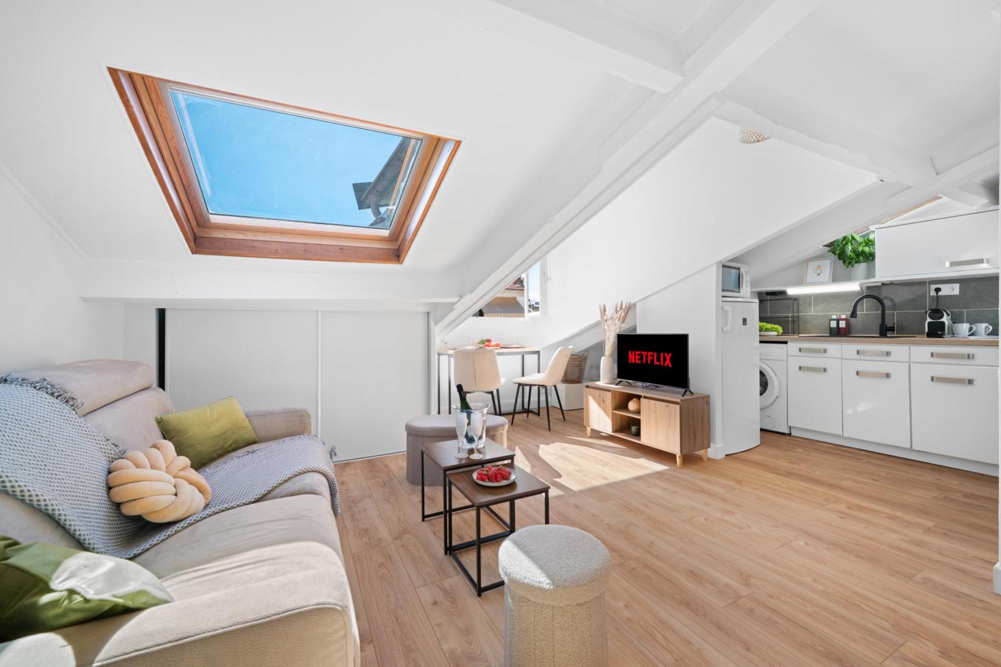 Charme & Soleil Au Dernier Etage Liberation Apartment *