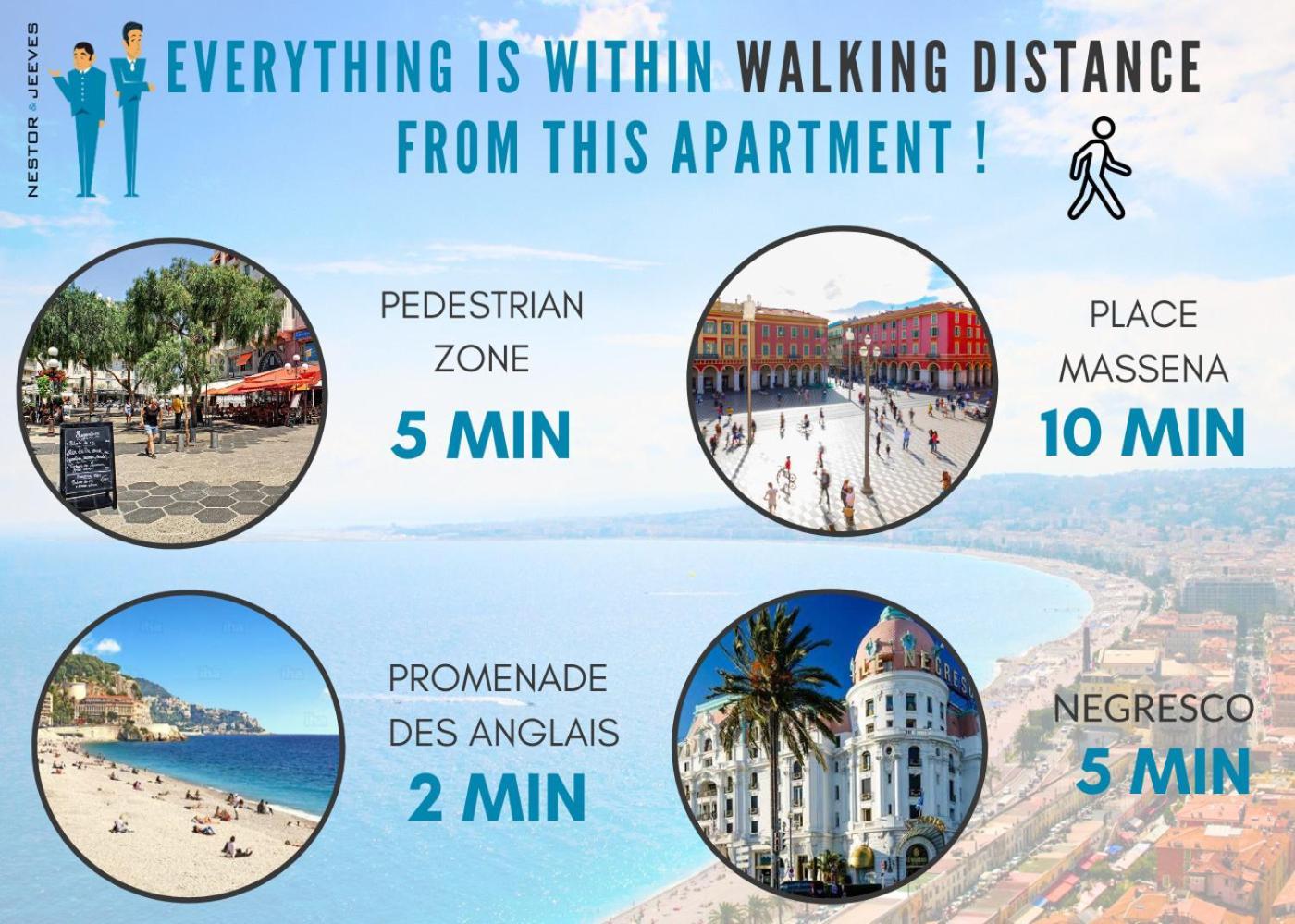 Nestor&jeeves - Golden Square - Near Promenade Des Nice