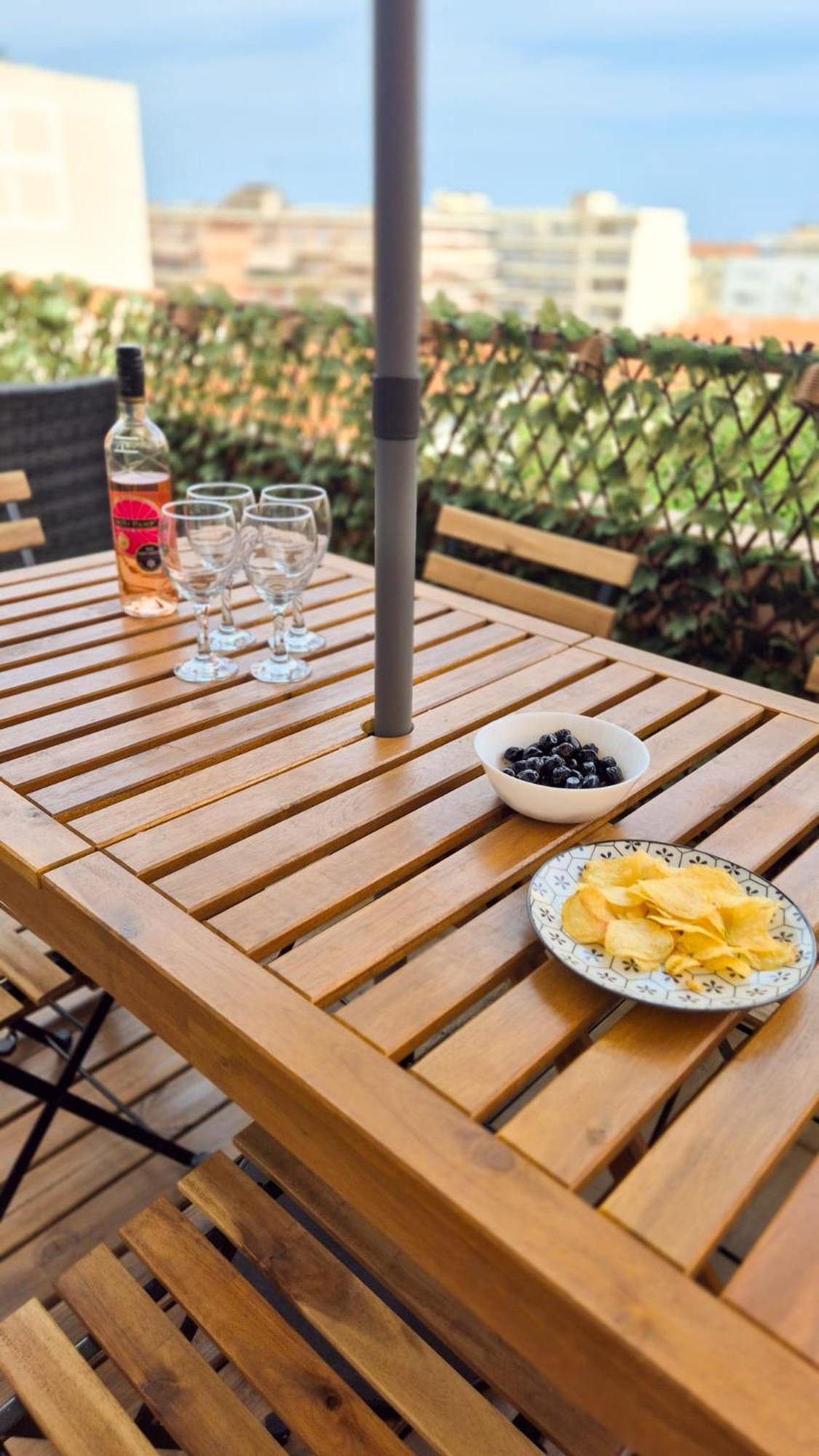 Superbe 3p Neuf - Terrasse - Barbecue Apartment Nice