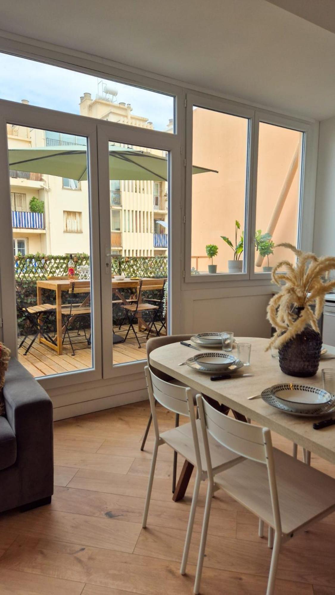 Apartment Superbe 3p Neuf - Terrasse - Barbecue Nice